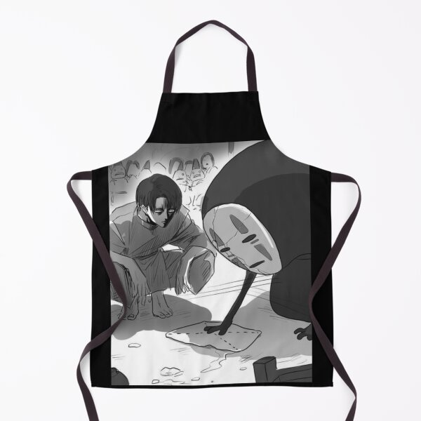 Aperçu de l'œuvre Levi Ackerman x Studio Ghibli ART créée et vendue par Aniwhisper240.