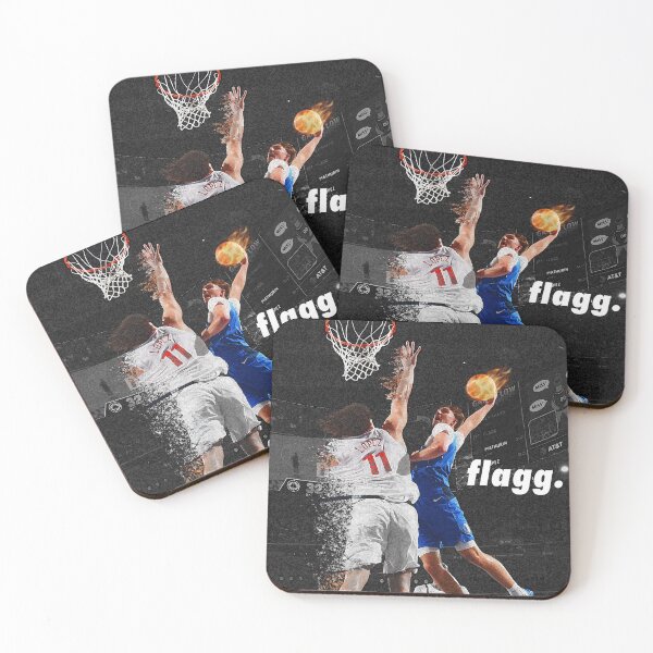 Item preview, Cooper Flagg Poster Dunk On Brook Lopez designed and sold by Quadghouls.