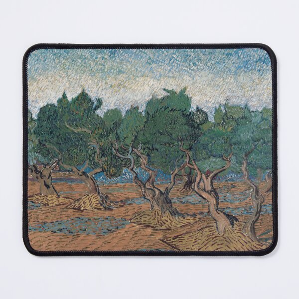 Item preview, Olive Grove by Vincent van Gogh: Post Impressionist Landscape Wall Art Poster designed and sold by artofuniverse.