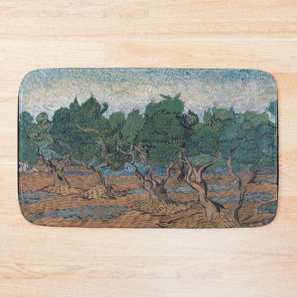 Item preview, Olive Grove by Vincent van Gogh: Post Impressionist Landscape Wall Art Poster designed and sold by artofuniverse.