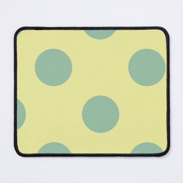 Item preview, LARGE POLKA DOTS 1-2026. YELLOW AND MINT GREEN designed and sold by isamartindesign.