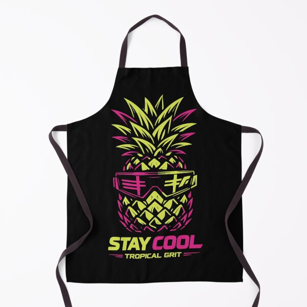 Item preview, Stay Cool Tropical Grit Pineapple designed and sold by SnappyPNG.