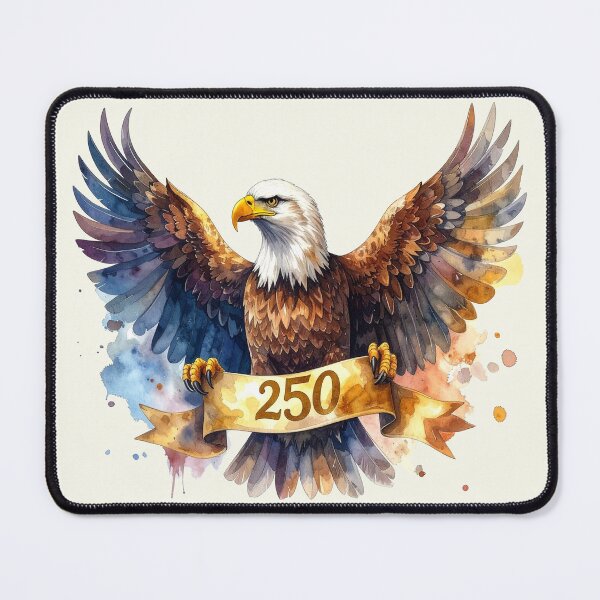 Item preview, 250 Years of the USA in Watercolor, Eagle designed and sold by LiskoDesign.