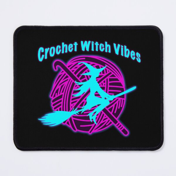 Item preview, Crochet Witch Vibes – Neon Yarn Magic Aesthetic Knitting & Crochet Shirt designed and sold by ArtyWares.