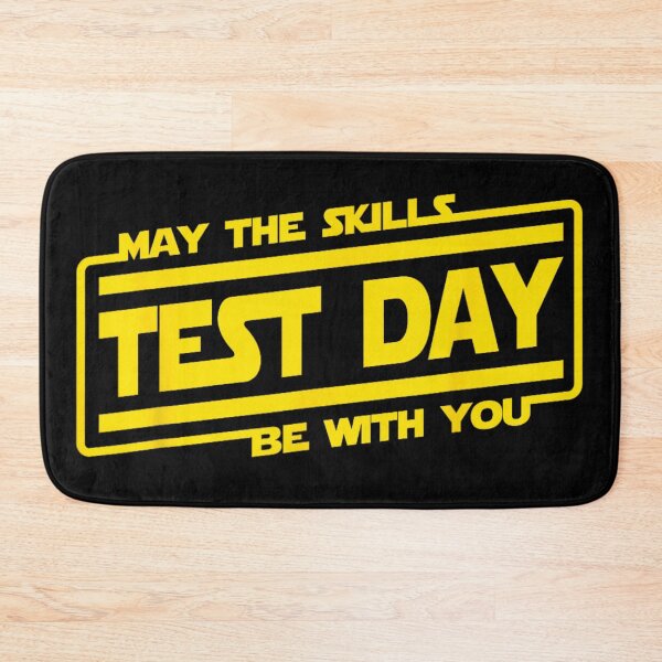 Item preview, May The Skills Test Day Be With You Motivational Student Teacher Testing designed and sold by WilliaMaler.