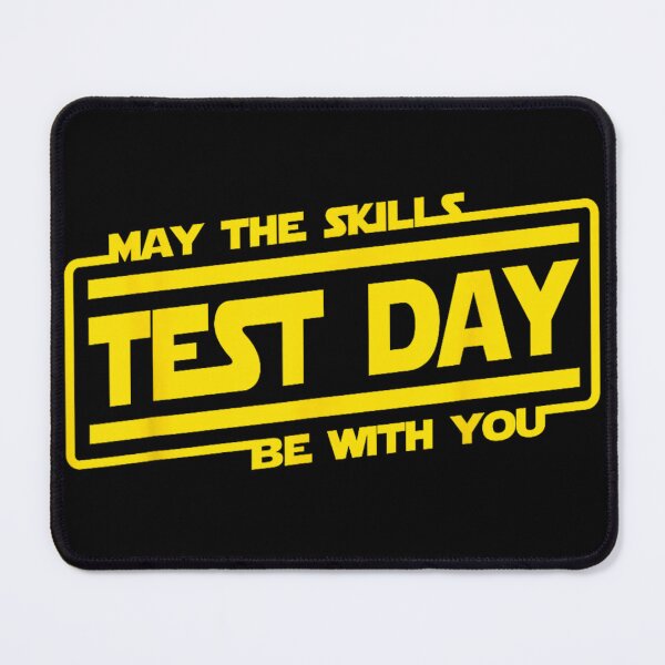 Item preview, May The Skills Test Day Be With You Motivational Student Teacher Testing designed and sold by WilliaMaler.