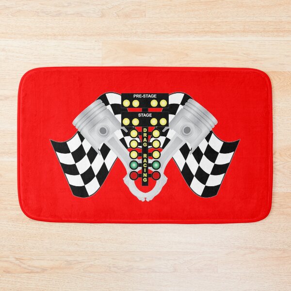 Item preview, Drag Racing Christmas Tree Pistons Red designed and sold by Rosemarie Guieb Designs.