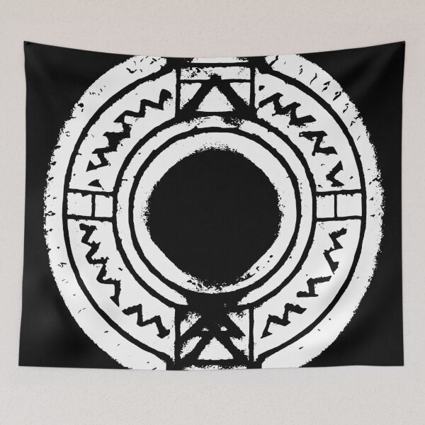 Item preview, Tribal mayan aztec ornament labyrinth circle 127sm designed and sold by 127sm.