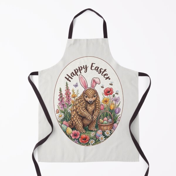 Item preview, Funny Pangolin Happy Easter Egg Bunny Boys Girls Kids designed and sold by FurryHavenPH.