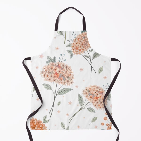 Item preview, Vintage Watercolor Hydrangea Floral Pattern designed and sold by VibranPalette.