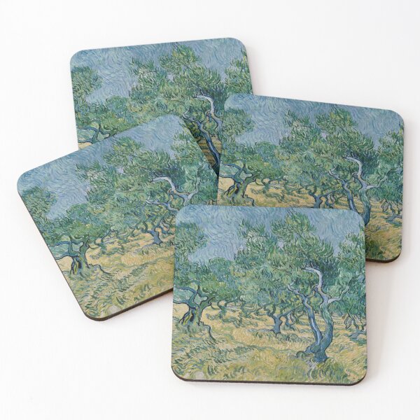 Item preview, Olive Grove by Vincent van Gogh: Post Impressionist Landscape Poster designed and sold by artofuniverse.