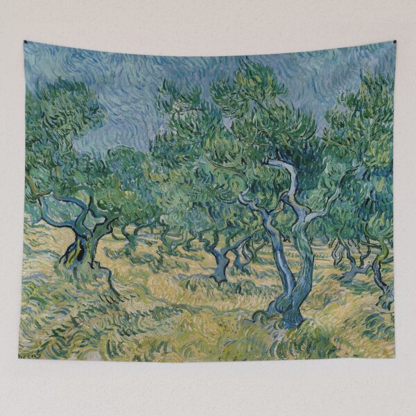 Item preview, Olive Grove by Vincent van Gogh: Post Impressionist Landscape Poster designed and sold by artofuniverse.
