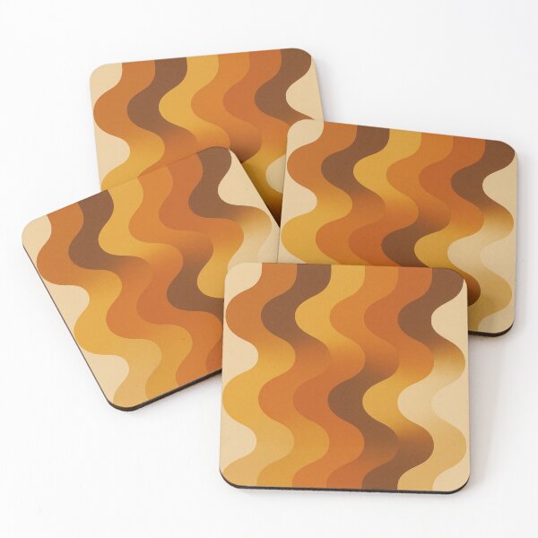 Item preview, Warm Retro Waterfall designed and sold by tonymagnerart.