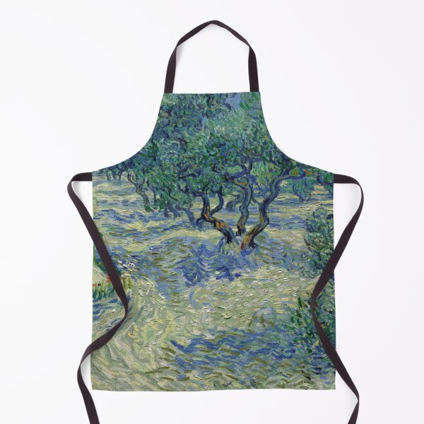 Item preview, Olive Orchard by Vincent van Gogh: Post Impressionist Landscape Wall Art Print designed and sold by artofuniverse.