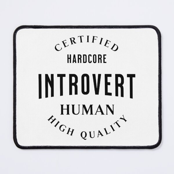 Item preview, Certified Introvert Funny Relatable Personality Design designed and sold by Patina & Pixel.