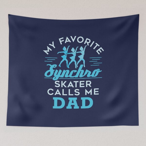 Item preview, Sychronized Skating Dad My Favorite Synchro Skater Calls Me Dad designed and sold by jaygo.