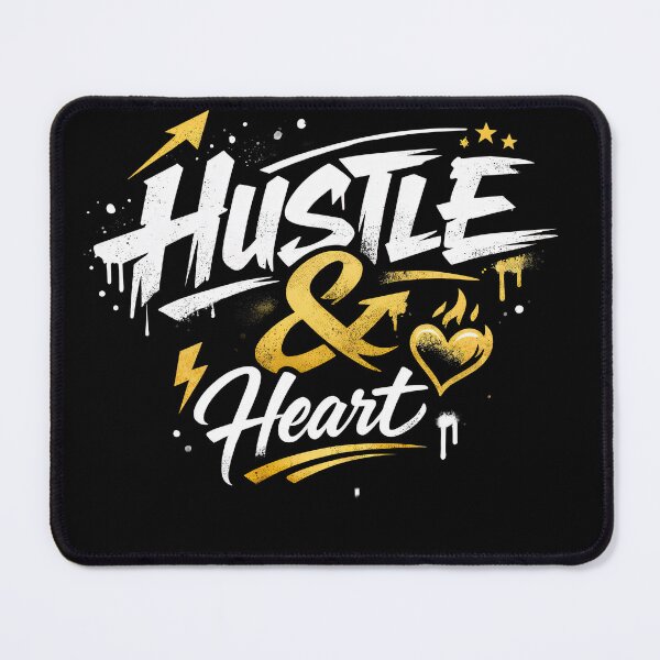 Item preview, Hustle & Heart – Power in Motion designed and sold by ForeverPrintsOK.