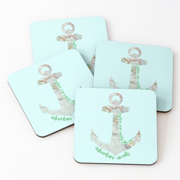Item preview, Map Anchor Adventure Awaits designed and sold by Rosemarie Guieb Designs.
