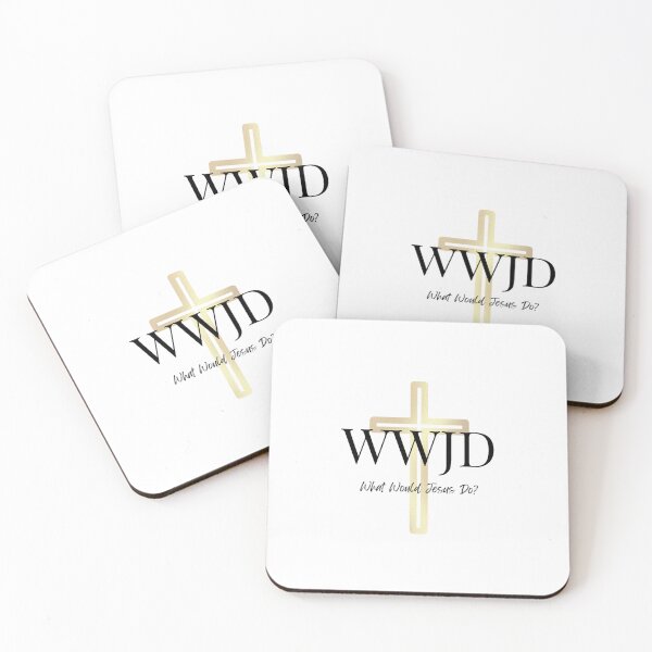 Item preview, What Would Jesus Do? Christian Quote designed and sold by Rouva-Does-Art.