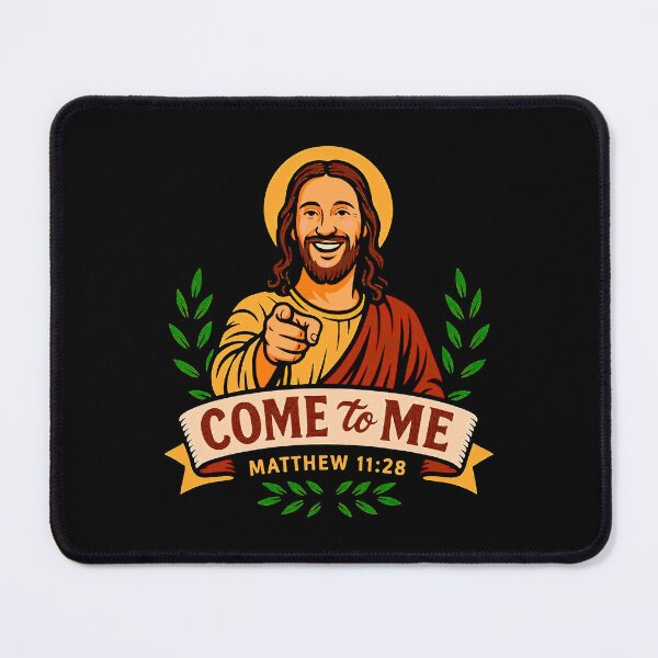 Item preview, Matthew 11:28 Come To Me designed and sold by plushism.