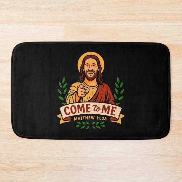 Item preview, Matthew 11:28 Come To Me designed and sold by plushism.