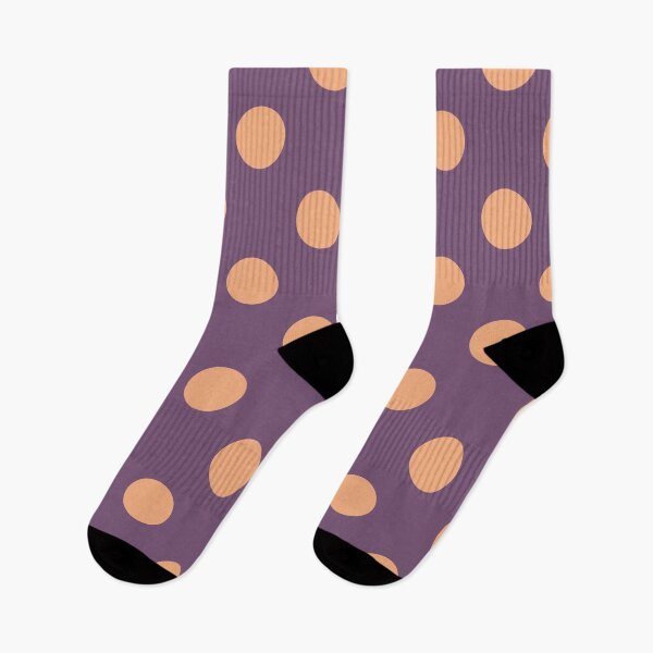 Item preview, LARGE POLKA DOTS 1-2026. PURPLE AND ORANGE designed and sold by isamartindesign.