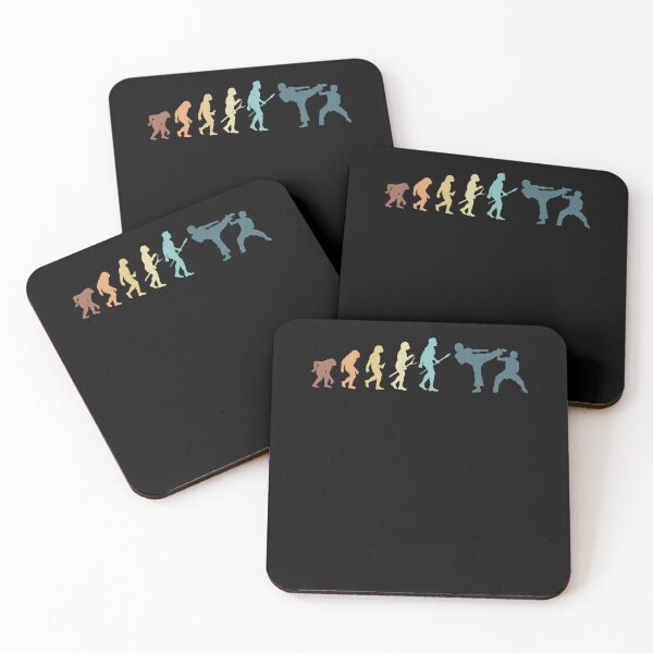 Item preview, Martial Arts Evolution Karate MMA Funny Quote Fighter designed and sold by Lenny Stahl.