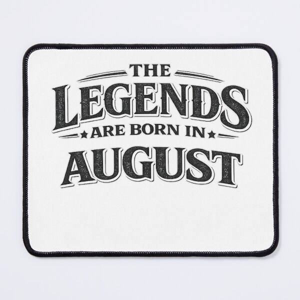 Item preview, The Legends Are Born In August – Bold Vintage Typography Design – August Birthday Gift designed and sold by Szapeee.