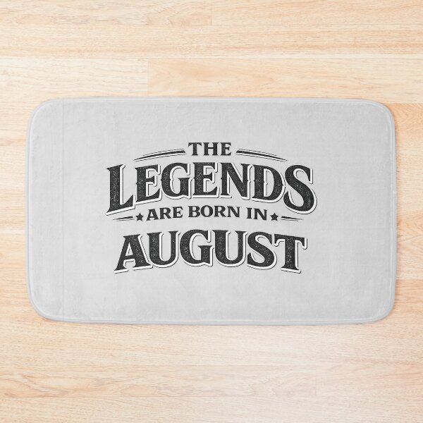 Item preview, The Legends Are Born In August – Bold Vintage Typography Design – August Birthday Gift designed and sold by Szapeee.