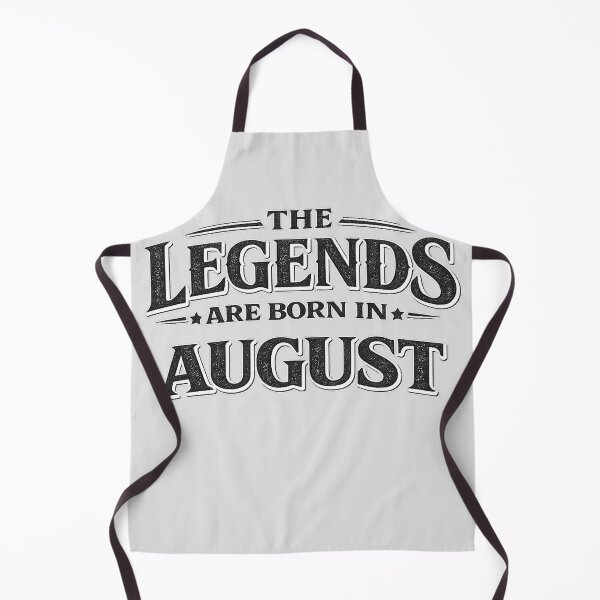 Item preview, The Legends Are Born In August – Bold Vintage Typography Design – August Birthday Gift designed and sold by Szapeee.