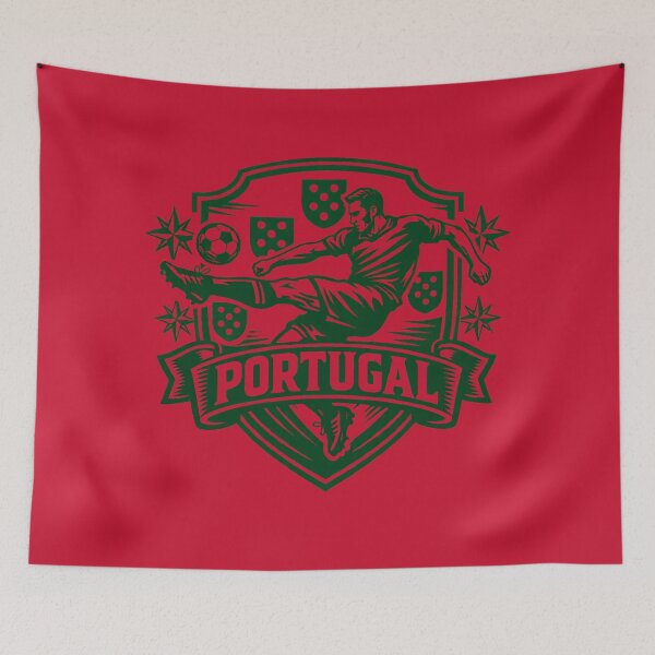Item preview, Portugal Soccer Player Crest – Portuguese Football Fan Design designed and sold by JonelCrafts.
