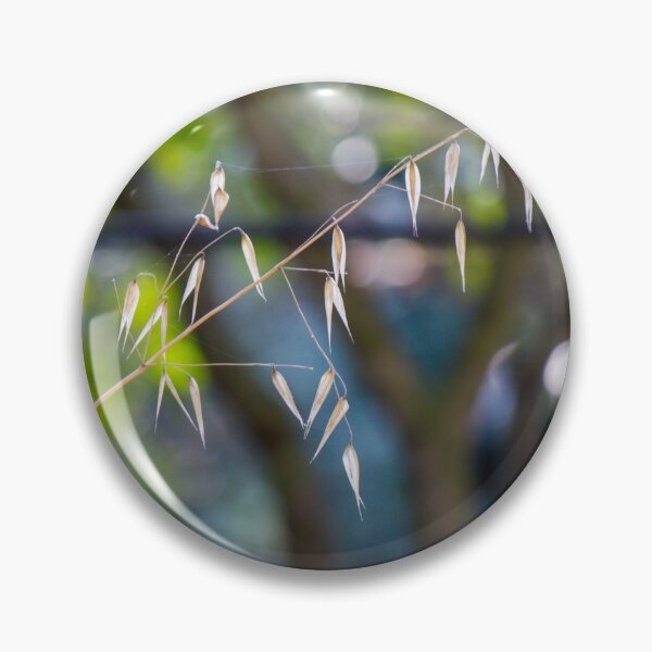 Item preview, Golden Dry Grass Seed Heads With Soft Bokeh Background in Natural Outdoor Setting designed and sold by Nmallia.
