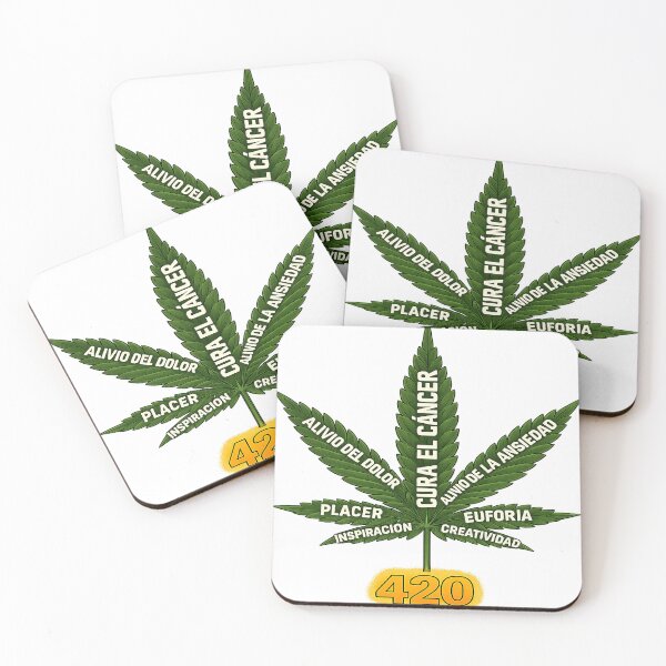 Item preview, 420 Cannabis Leaf – Creativity, Euphoria & Chill Vibes (Spanish Version) designed and sold by Alchemy Forge.