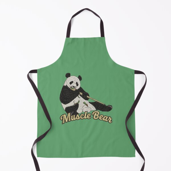 Item preview, Muscle Bear - He's Big and Cuddly with Embroidery Effect designed and sold by FluffyFlonk.