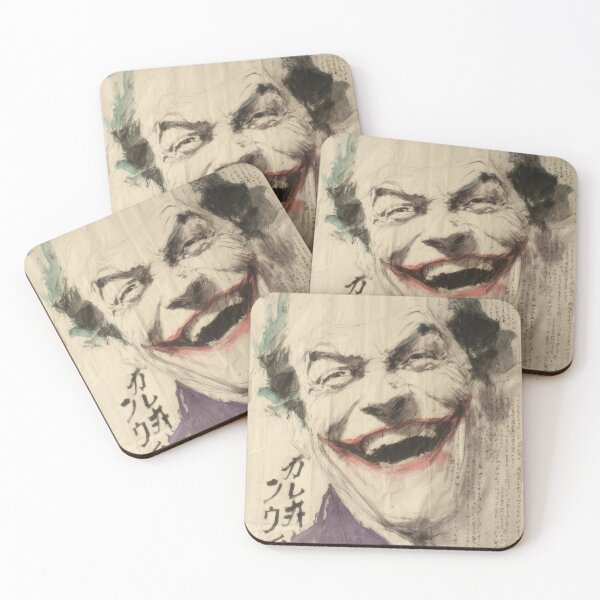 Item preview, Jack Nicholson Joker Sumi-e designed and sold by AnimeArsenalPrints.