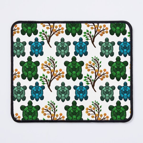 Item preview,  Cute Turtle Seamless Pattern | Ocean Animal Repeat Design | Tropical Leaves & Nature Pattern designed and sold by HopeAndHustle.