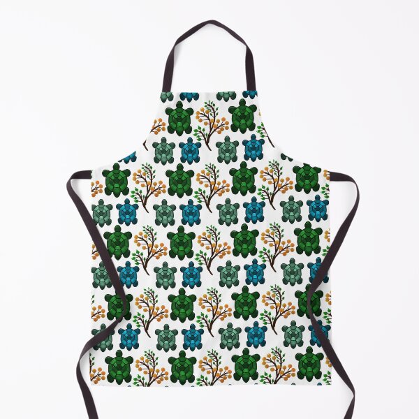 Item preview, Cute Turtle Seamless Pattern | Ocean Animal Repeat Design | Tropical Leaves & Nature Pattern designed and sold by HopeAndHustle.