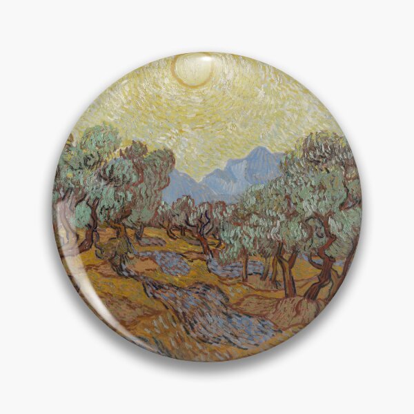 Item preview, Olive Trees by Vincent van Gogh: Post Impressionist Landscape Poster designed and sold by artofuniverse.