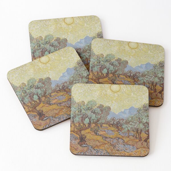Item preview, Olive Trees by Vincent van Gogh: Post Impressionist Landscape Poster designed and sold by artofuniverse.