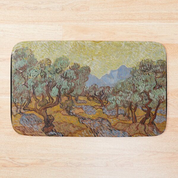 Item preview, Olive Trees by Vincent van Gogh: Post Impressionist Landscape Poster designed and sold by artofuniverse.