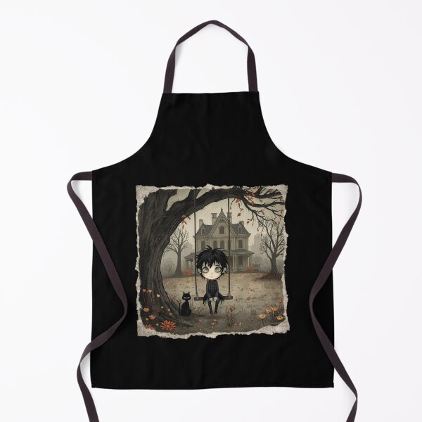 Item preview, Gothic boy on swing designed and sold by Tragedyshop.