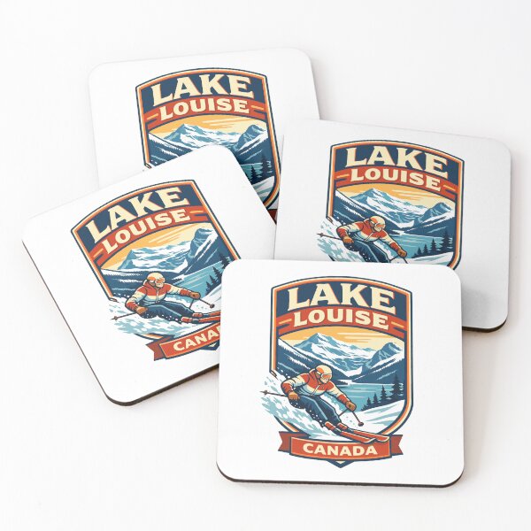Item preview, Lake Louise Canada Ski Vintage Mountain Graphic designed and sold by JackCurtis1991.