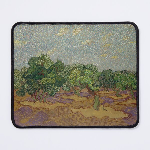 Item preview, Olive Trees 3 by Vincent van Gogh: Post Impressionist Landscape Poster designed and sold by artofuniverse.