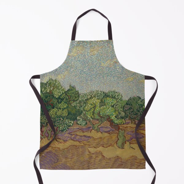 Item preview, Olive Trees 3 by Vincent van Gogh: Post Impressionist Landscape Poster designed and sold by artofuniverse.