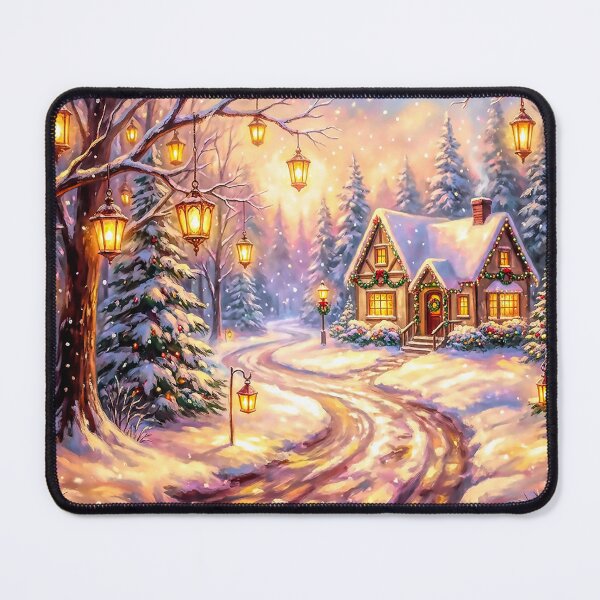 Item preview, Magical Lantern Path to a Christmas Cottage designed and sold by acceleratorhams.