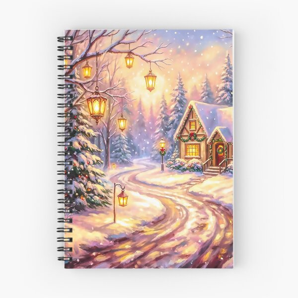 Item preview, Magical Lantern Path to a Christmas Cottage designed and sold by acceleratorhams.