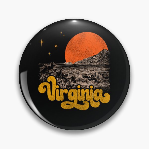 Item preview, Vintage State Of Virginia Mid Century Distressed Aesthetic designed and sold by MenaMamdouh.