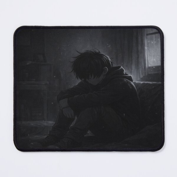 Item preview, Silence is Loud – Dark Anime Sad Aesthetic Quote Design designed and sold by SSVSTICKERS.