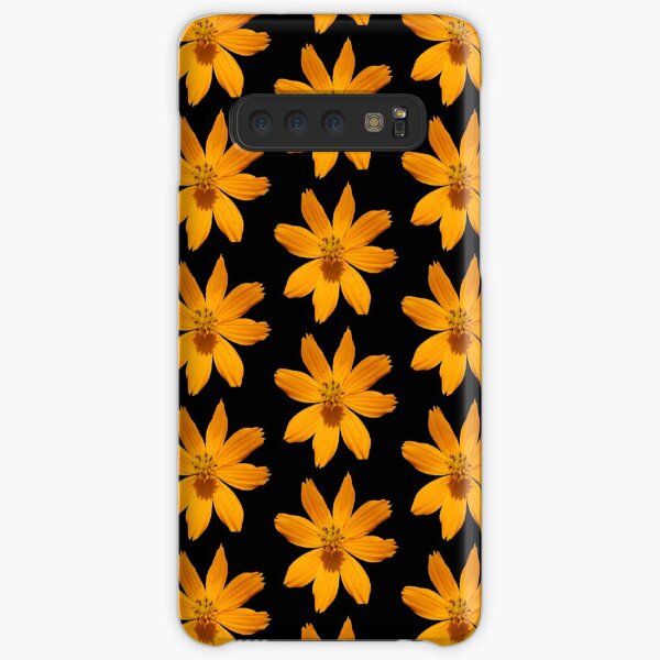 zauberhafte Blume, Blüte, Sommer, Sonne, orange Samsung Galaxy Leichte Hülle
