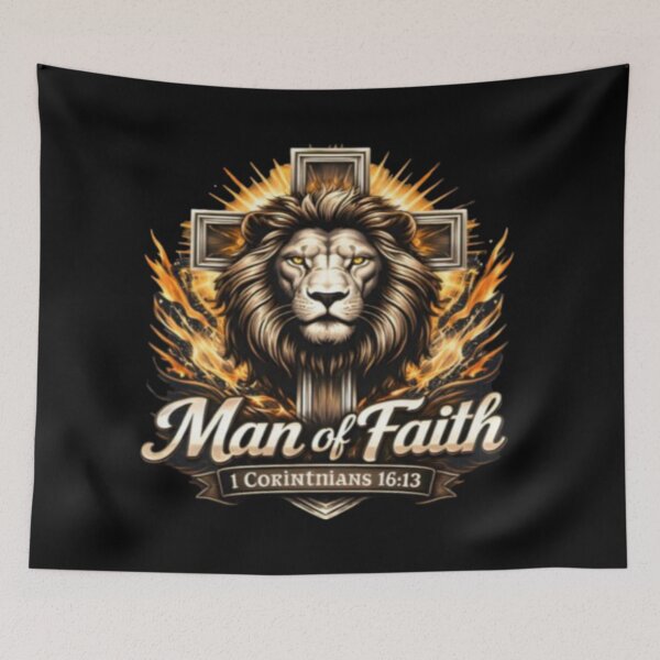 Item preview, Man of Faith Christian designed and sold by szydelkowanika.